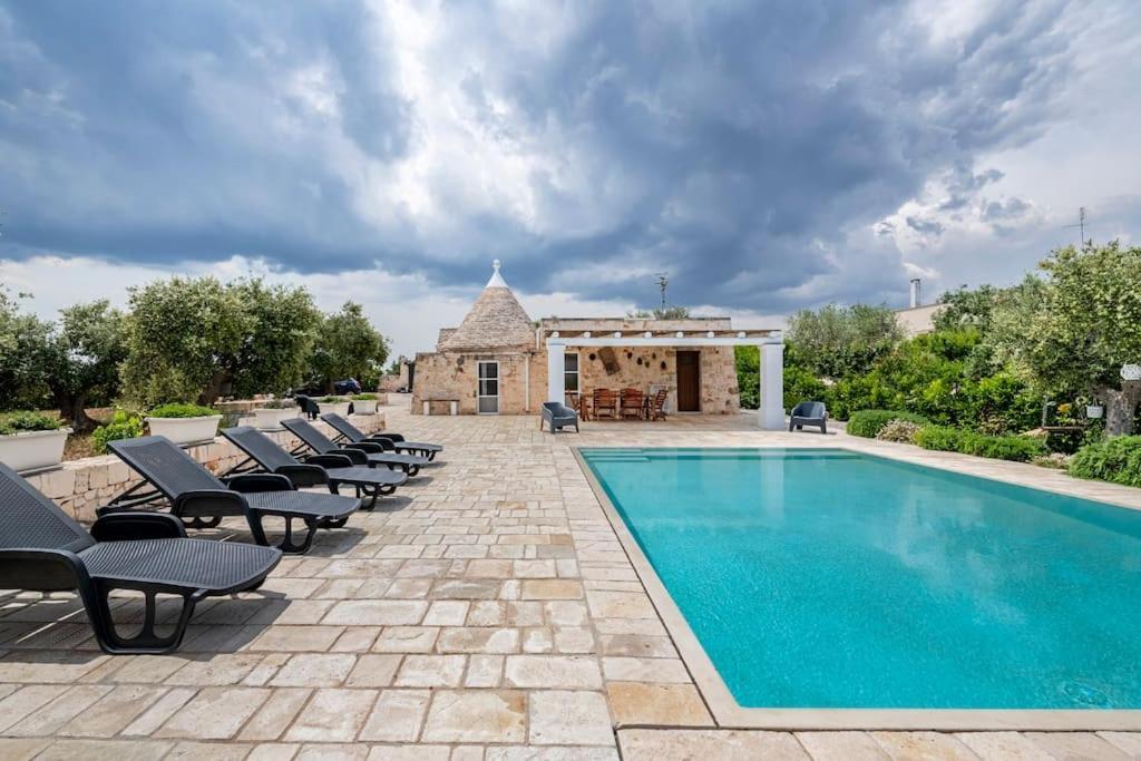 Trullo Oasi Santo Stefano - Private Pool Vila Castellana Grotte Exterior foto
